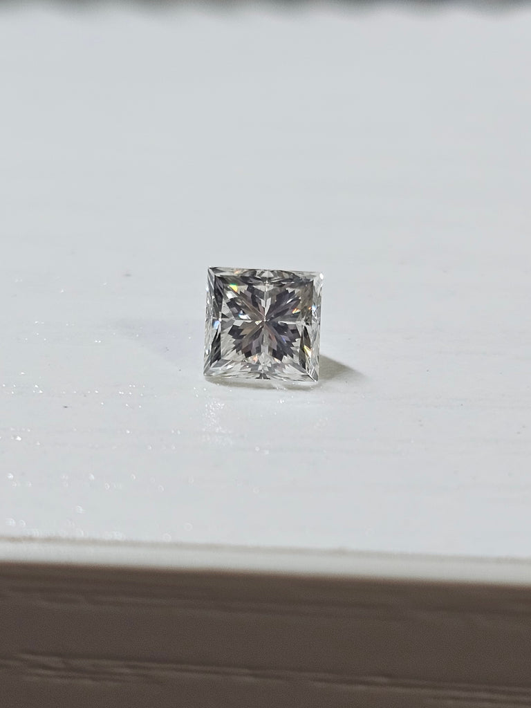 0.51 CT Natural Princess Cut  IJ VS2