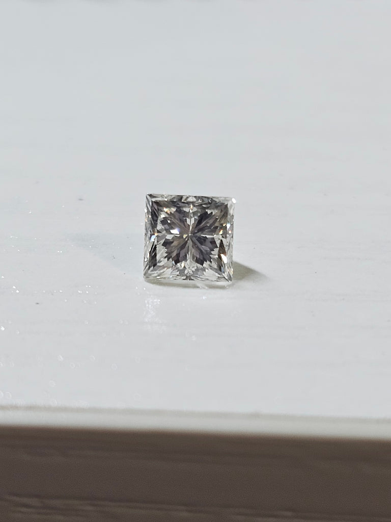 0.51 CT Natural Princess Cut  IJ VS2