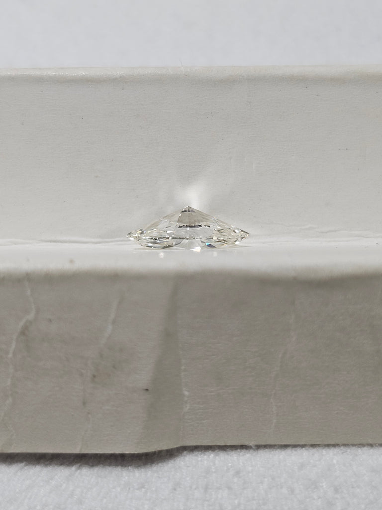 GIA 0.72 Natural Marquise Cut J SI2