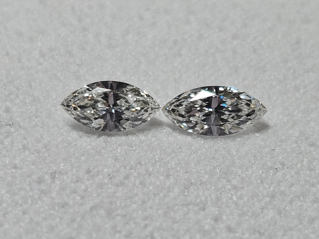 Parcel of 2 MQ Natural Diamonds FG SI1-VS2 0.84CTW