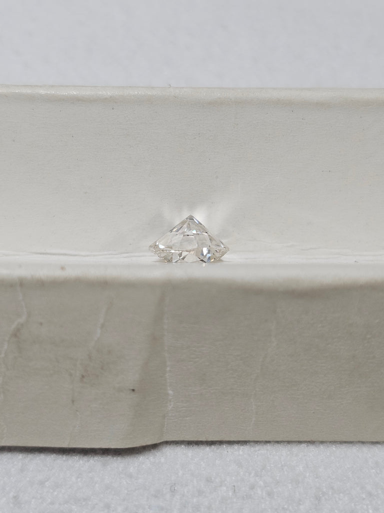 0.76 CT Round Diamond HI I1