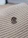 0.76 CT Round Diamond K-Faint Brown SI2