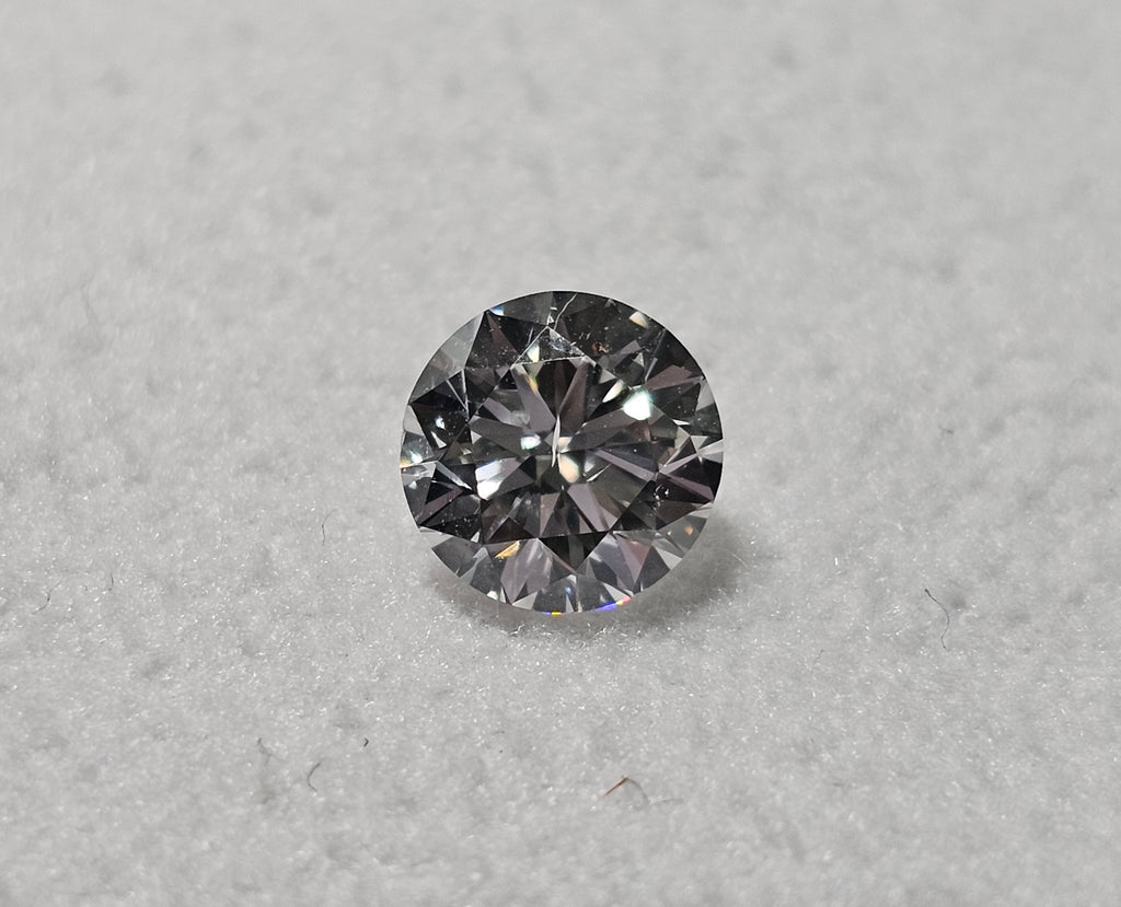 GIA 1.00 CT Natural Round G SI2 VG-EX-VG