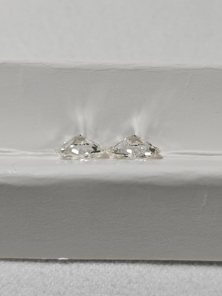 GIA 1.40 CTW Natural Oval I SI2 Matched Pair