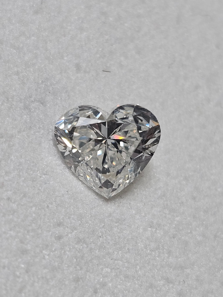 GIA 2.01 CT Natural Heart H SI1
