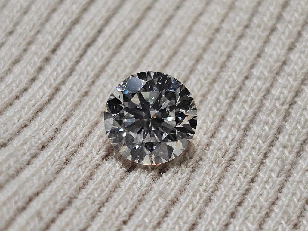 GIA 1.01 CT Natural Round Brilliant I SI2