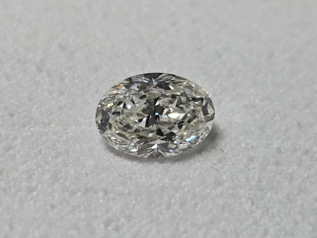 GIA 1.50 CT Natural Oval I SI2 EX VG