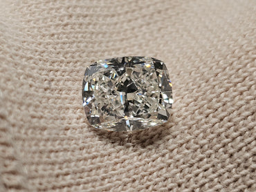 GIA 2.50 CT Natural Cushion G SI1 EX EX