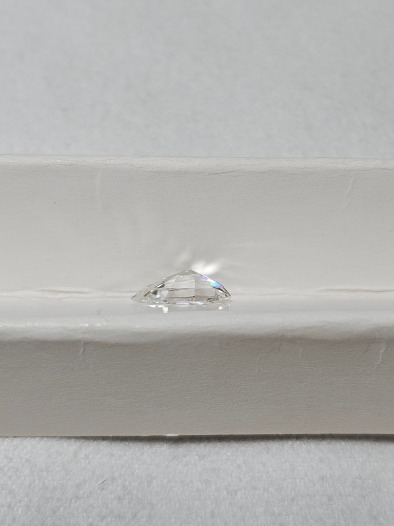 GIA 1.02 CT Natural Modified Pear Step Cut G VVS2