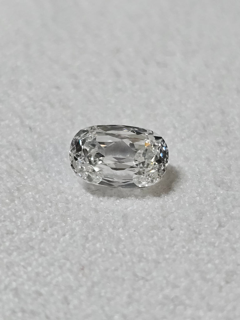 GIA 0.97 CT Natural Long Cushion G SI1 VG VG