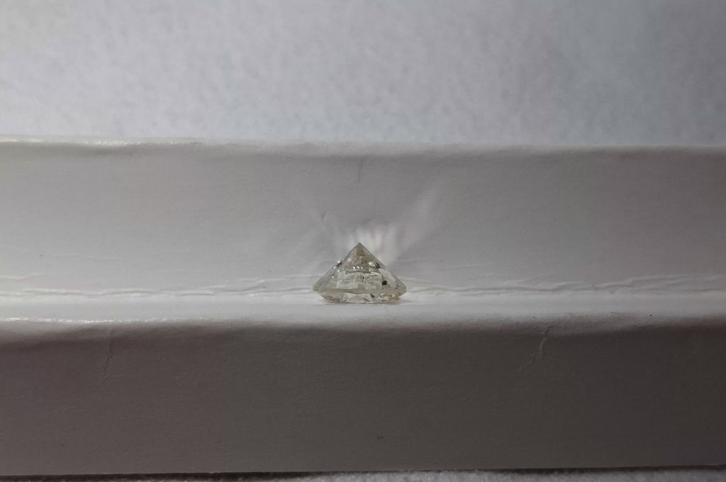1.53 CT Natural Round Brilliant J I2