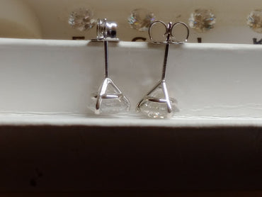 2.11 CTW HIJ I2-I3 Natural Diamond Studs