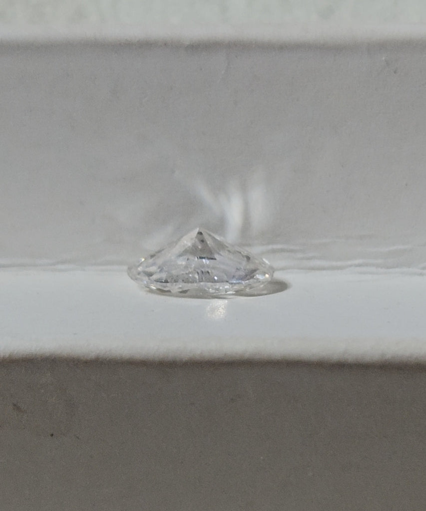 GIA 0.72 CT Natural Oval Diamond, F, I1