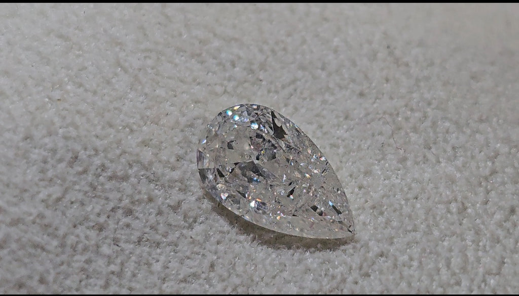 IGI 1.51 CT Natural Pear Brilliant I I2 EX EX