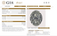 GIA 0.70 CT Natural Oval Diamond, I, SI2 -60