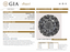 GIA 0.70 CT Round Diamond, F, SI1