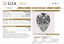 GIA 1.01 CT Natural Pear Diamond, F, I1