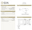 GIA 1.64 CT Princess Diamond, F, I1 Ring