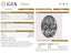 GIA 0.96 CT Oval Diamond, H, SI2