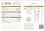 0.71 CT GIA Round Brilliant Natural Diamond J I1