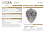 1.00 CT GIA Pear Shape Natural Diamond I SI2