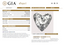 GIA 1.26 CT Natural Heart Brilliant H SI2