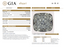 GIA 1.00 CT Natural Cushion G SI2 EX EX