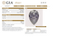 GIA 1.00 CT Natural Pear Brilliant F SI2 VG VG