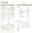 GIA 2.26 CT Natural Radiant Fancy Dark Yellowish Brown SI1 EX/VG