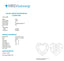 HRD 1.02 CT Natural Heart E SI2 EX EX