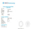 HRD 1.17 CT Natural Oval J SI2 EX VG
