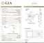 GIA 1.17 CT Natural Radiant Fancy Light Brown VS2