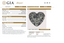 GIA 1.01 CT Natural Heart Shape I SI2 Nice Make