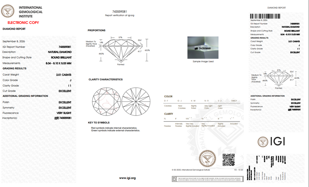 IGI 2.01 CT Natural Round J I1