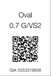 GIA 0.70 CT Natural Oval Brilliant G VS2