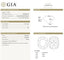 GIA 1.51 CT Natural Long Cushion L SI2 EX EX
