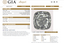 GIA 1.05 CT Cushion Modified Diamond, F, I1 -71