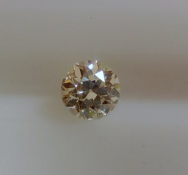 0.58 Ct Natural old european cut KL VS2 chipped