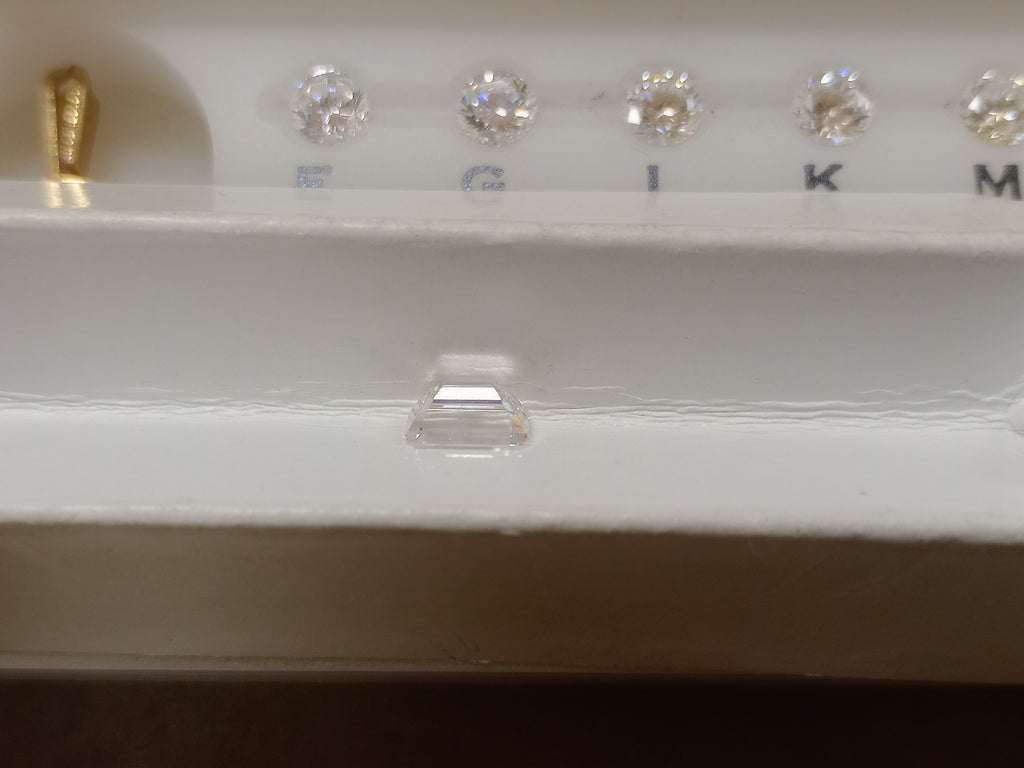 GIA 1.01 CT Natural Emerald Cut, H, SI2
