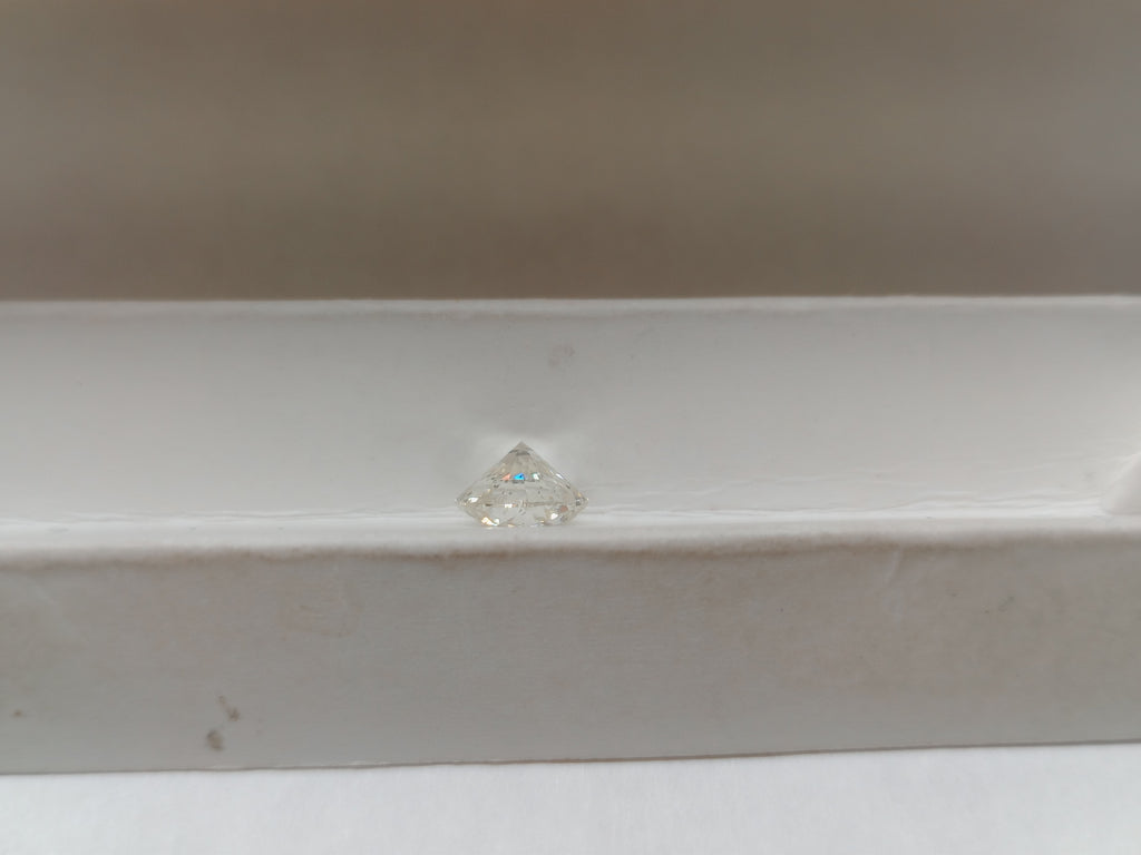 1.50 CT HRD Round Brilliant Natural Diamond K / P1 XXX