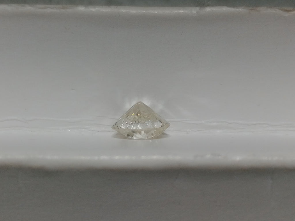 0.74 CT Old European Cut Natural Diamond I-J I1 Chipped
