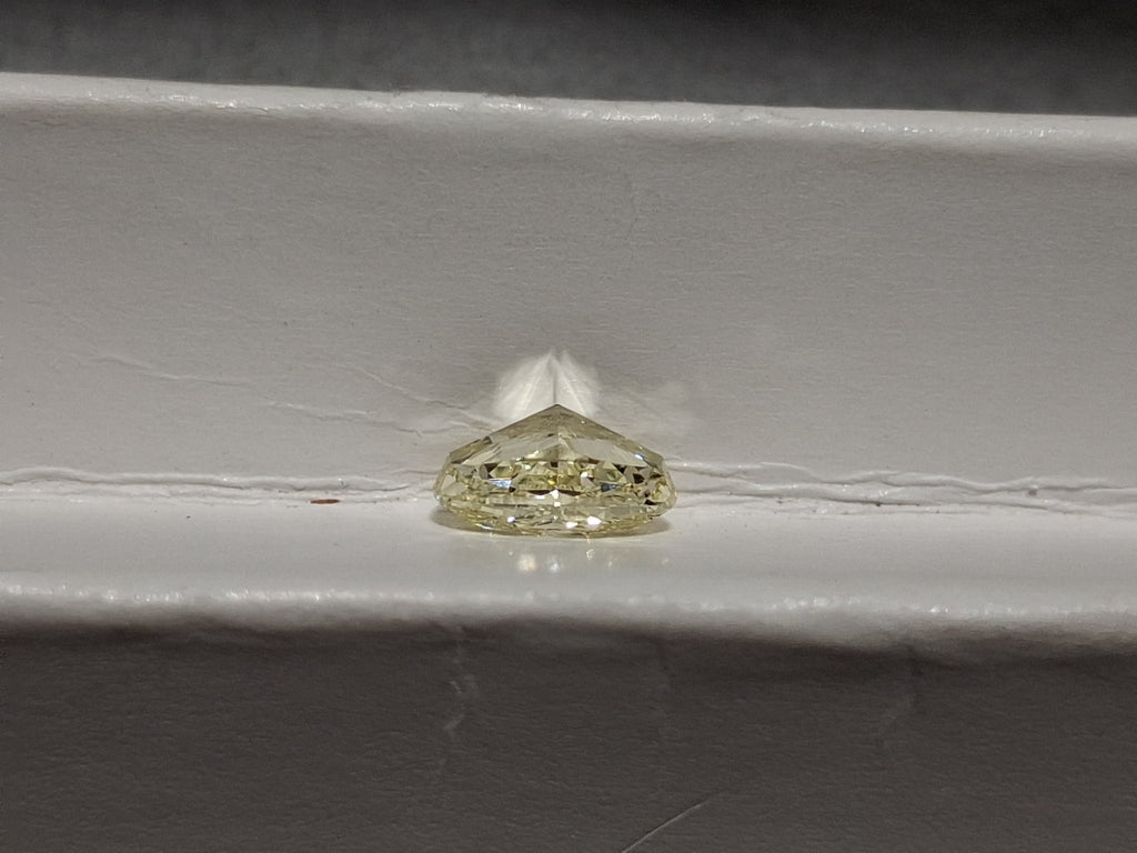 GIA 1.11 CT Natural Oval Brilliant WX VVS1 EX VG