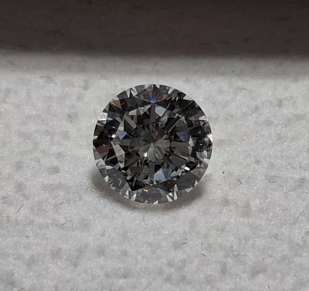 0.96 CT Round Brilliant Natural H-I SI2