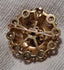 14k YG Diamond, Opal, Pearl Pin.