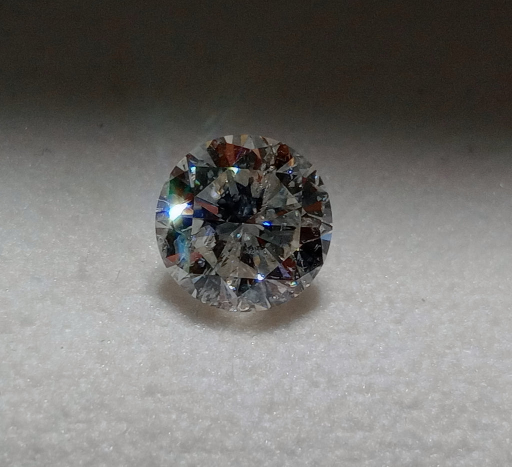 1.35 CT Round Brilliant Natural Diamond I-J I2