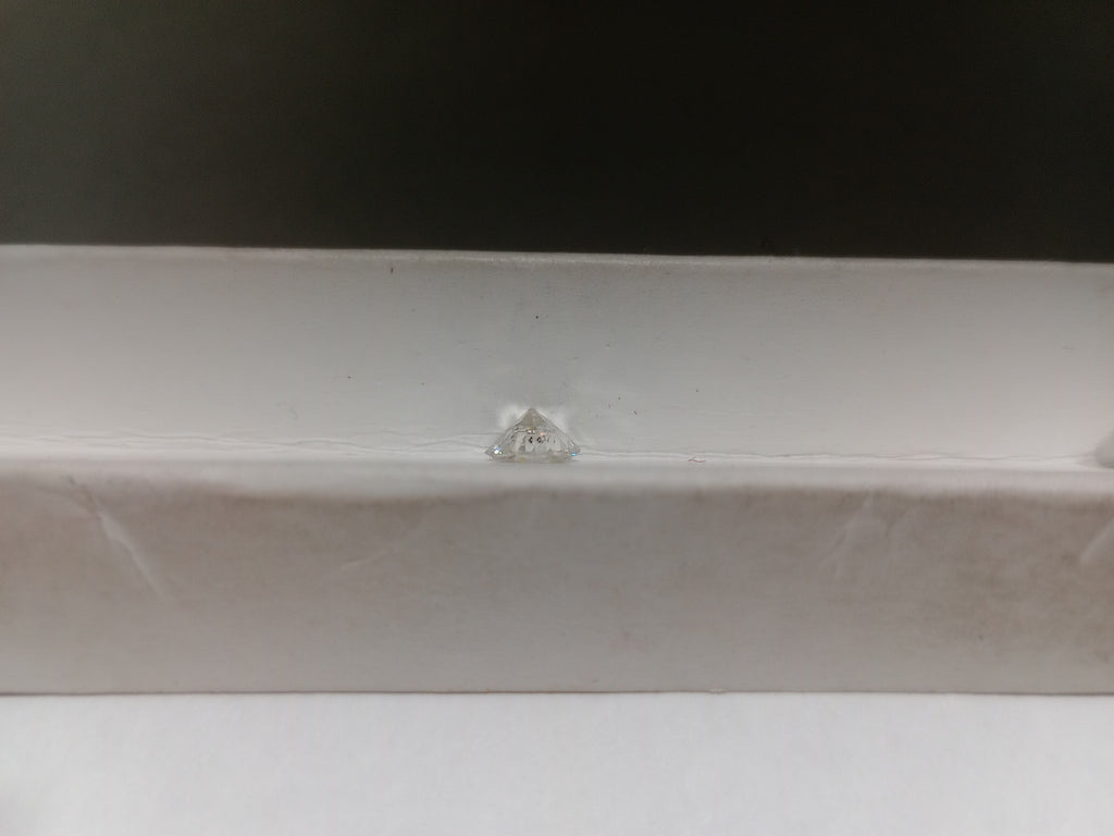0.55 CT Old European Cut Natural Diamond G-H SI2 Chipped