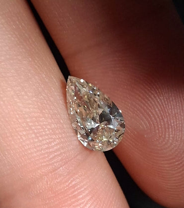 GIA 1.51 CT Natural Pear Brilliant N SI2 EX EX