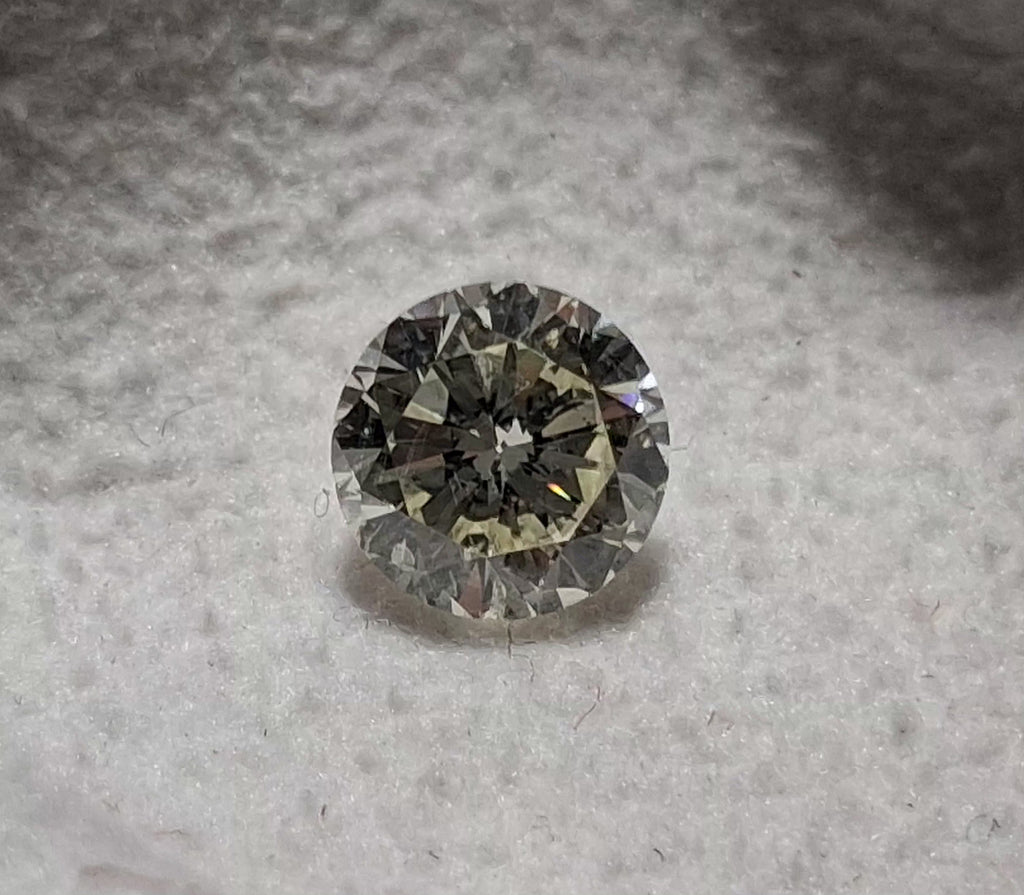 1.02 CT Natural Round Brilliant K-L I1