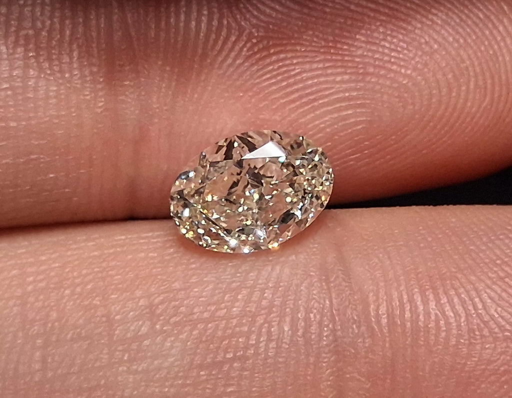 GIA 1.80 CT Natural Oval Modified Brilliant UV VS2 EX VG