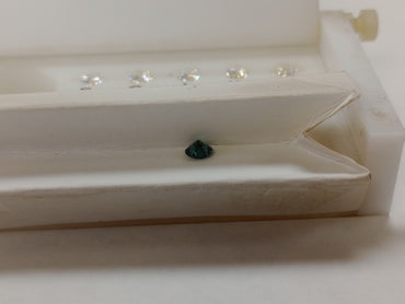 0.50 CT Natural Blue Treated Diamond I1